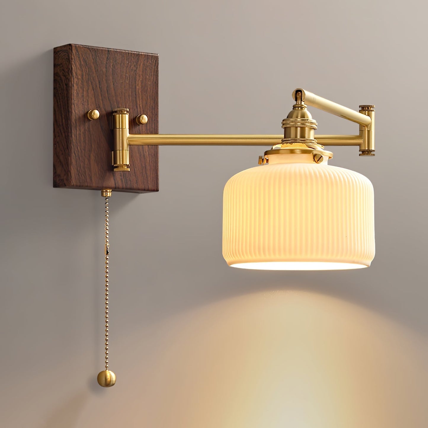 Kalythos | Modern Sculpted Angular Profile Ceramic Wall Light