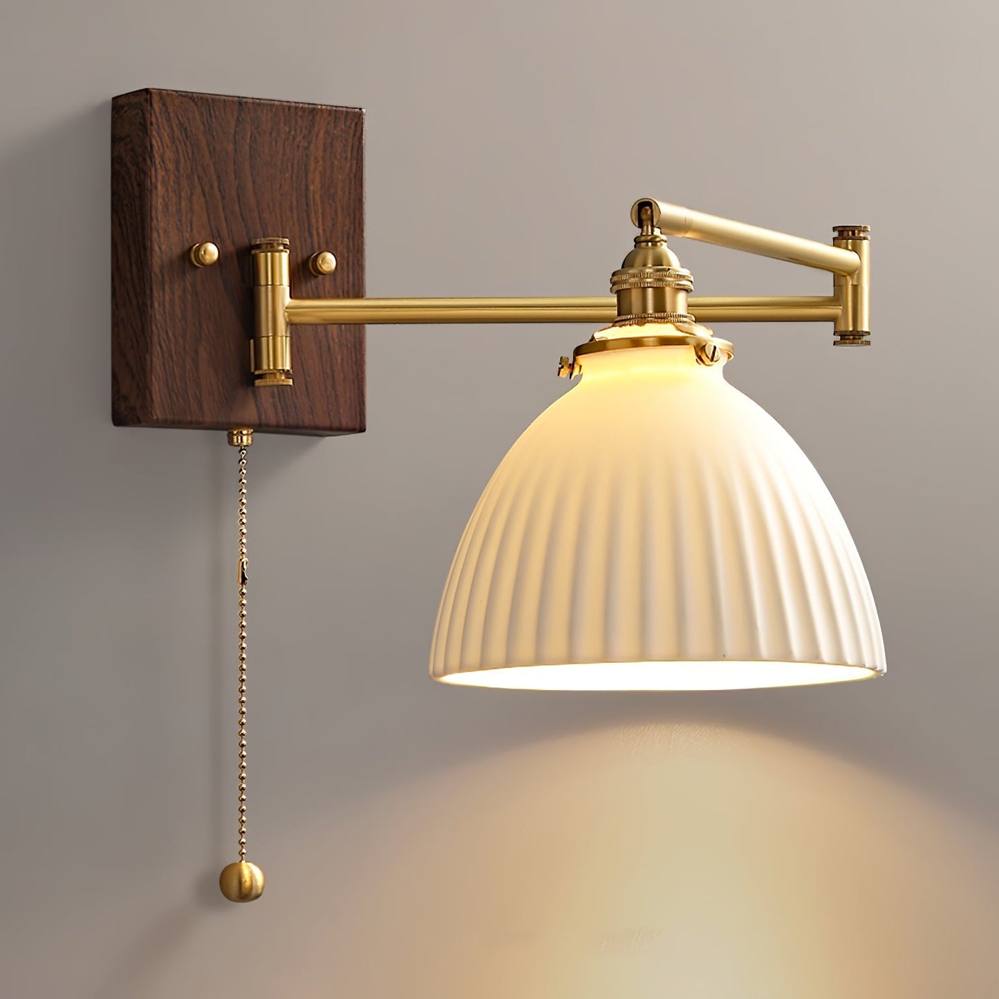 Kalythos | Modern Sculpted Angular Profile Ceramic Wall Light