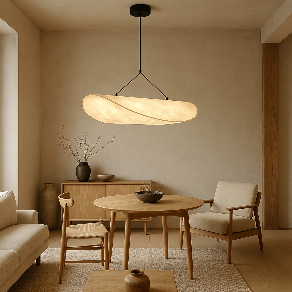 Sora | Minimalist Japandi Style Cloud Pendant Light