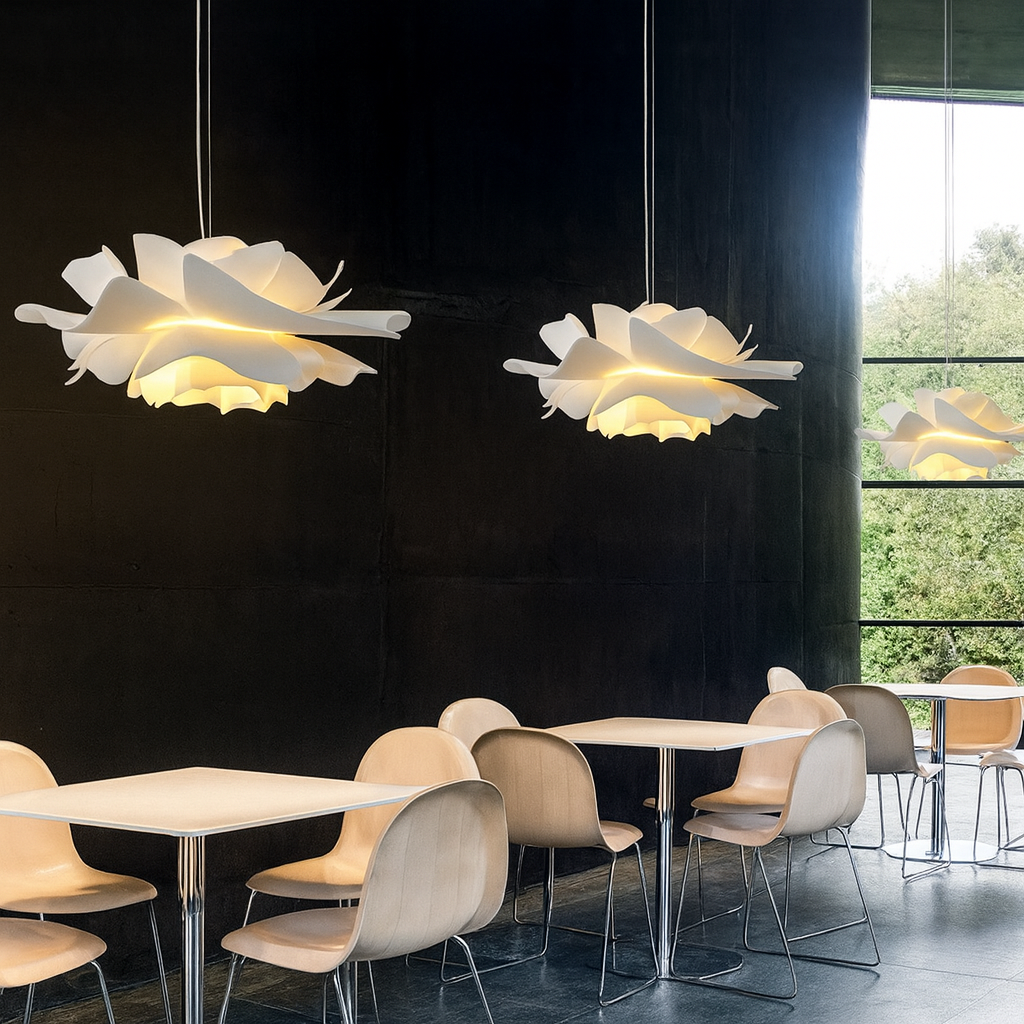 Floralia | Modern Layered Floral Acrylic Pendant Light