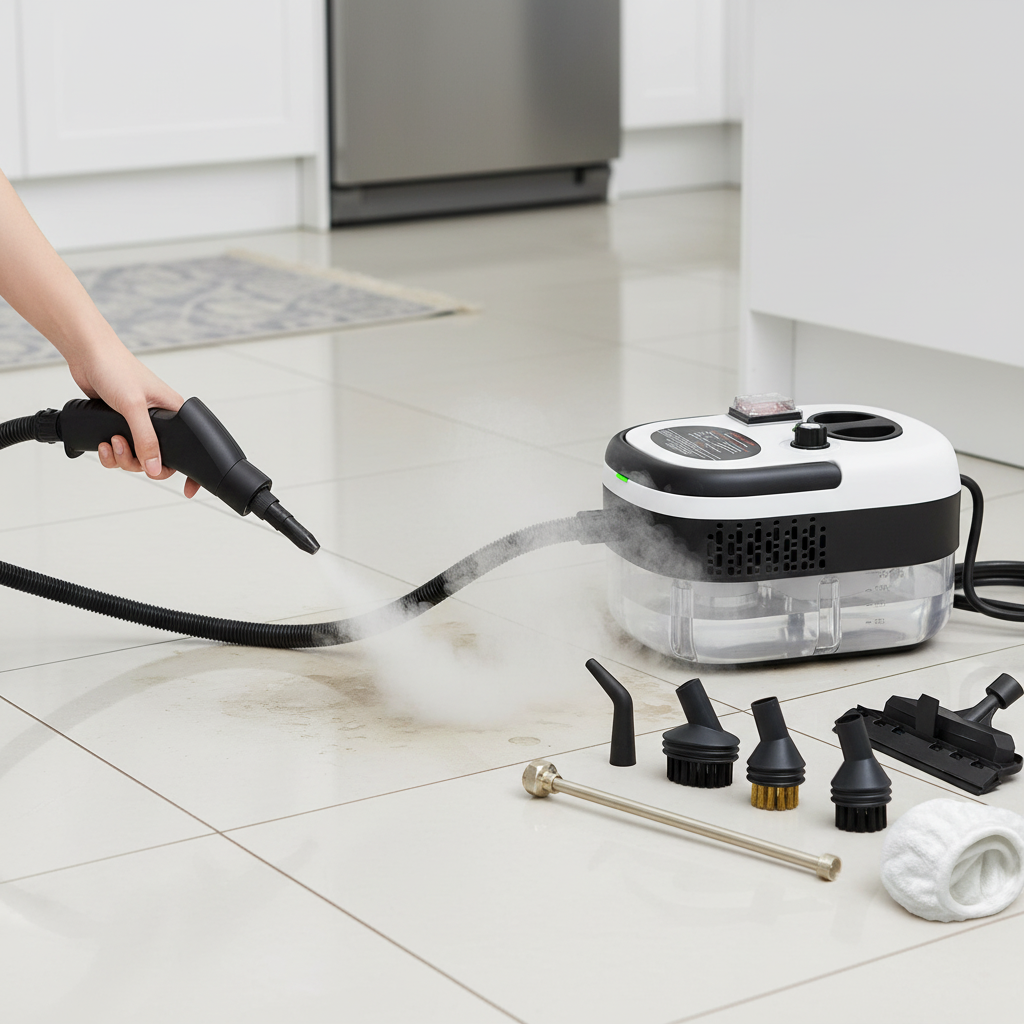 Eldrimore | Modern Compact Profile High Pressure Portable Steam Cleaner