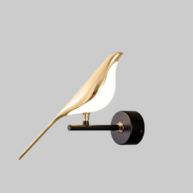 Avia | Modern Sculptural Bird Silhouette Wall Light