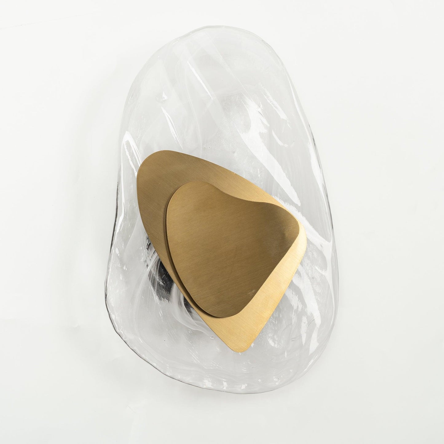 Zoryathen | Translucent Glass Ribbed Sconce Wall Light