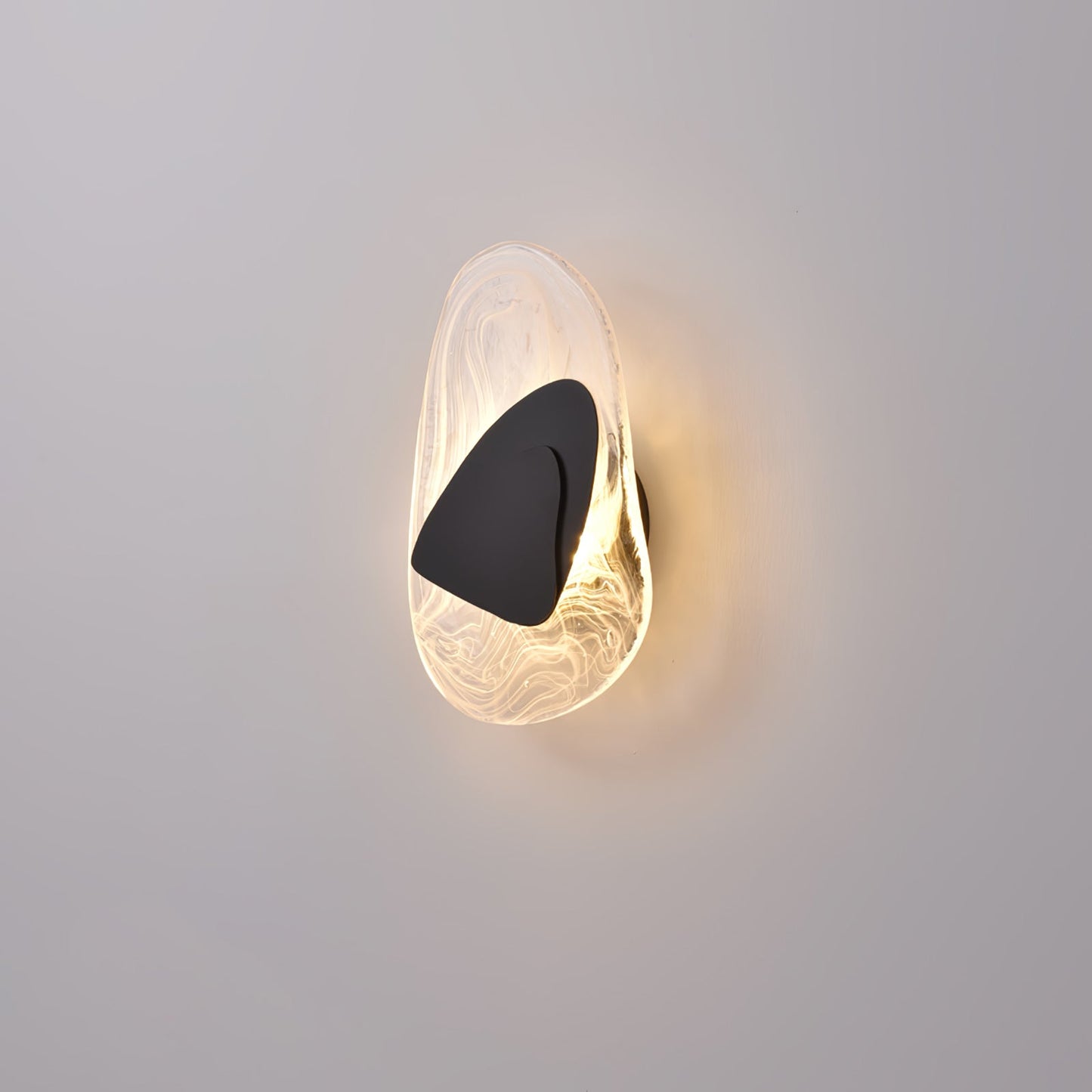 Zoryathen | Translucent Glass Ribbed Sconce Wall Light