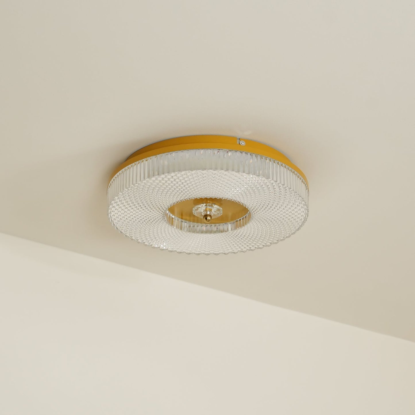 Corissam | Slim Disc Contemporary Geometric Surface Mounted Ceiling Light