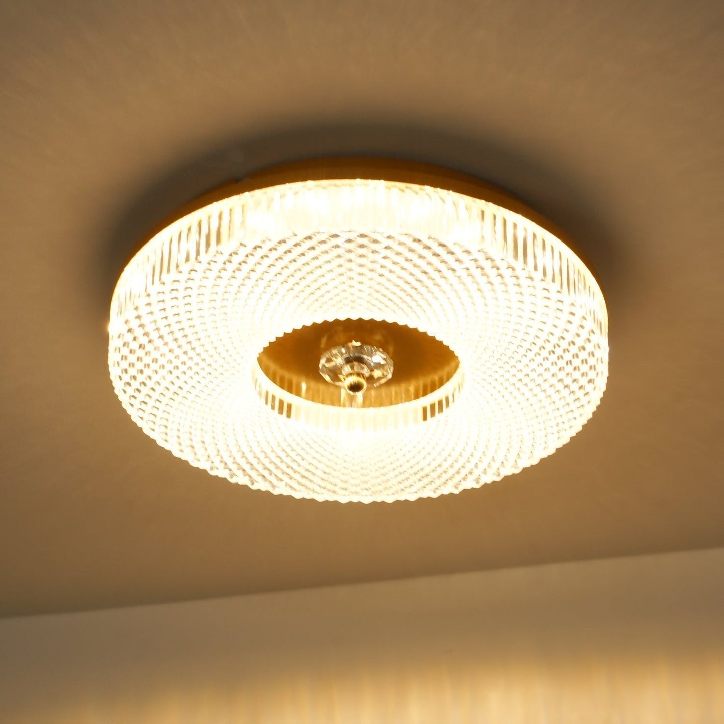 Corissam | Slim Disc Contemporary Geometric Surface Mounted Ceiling Light