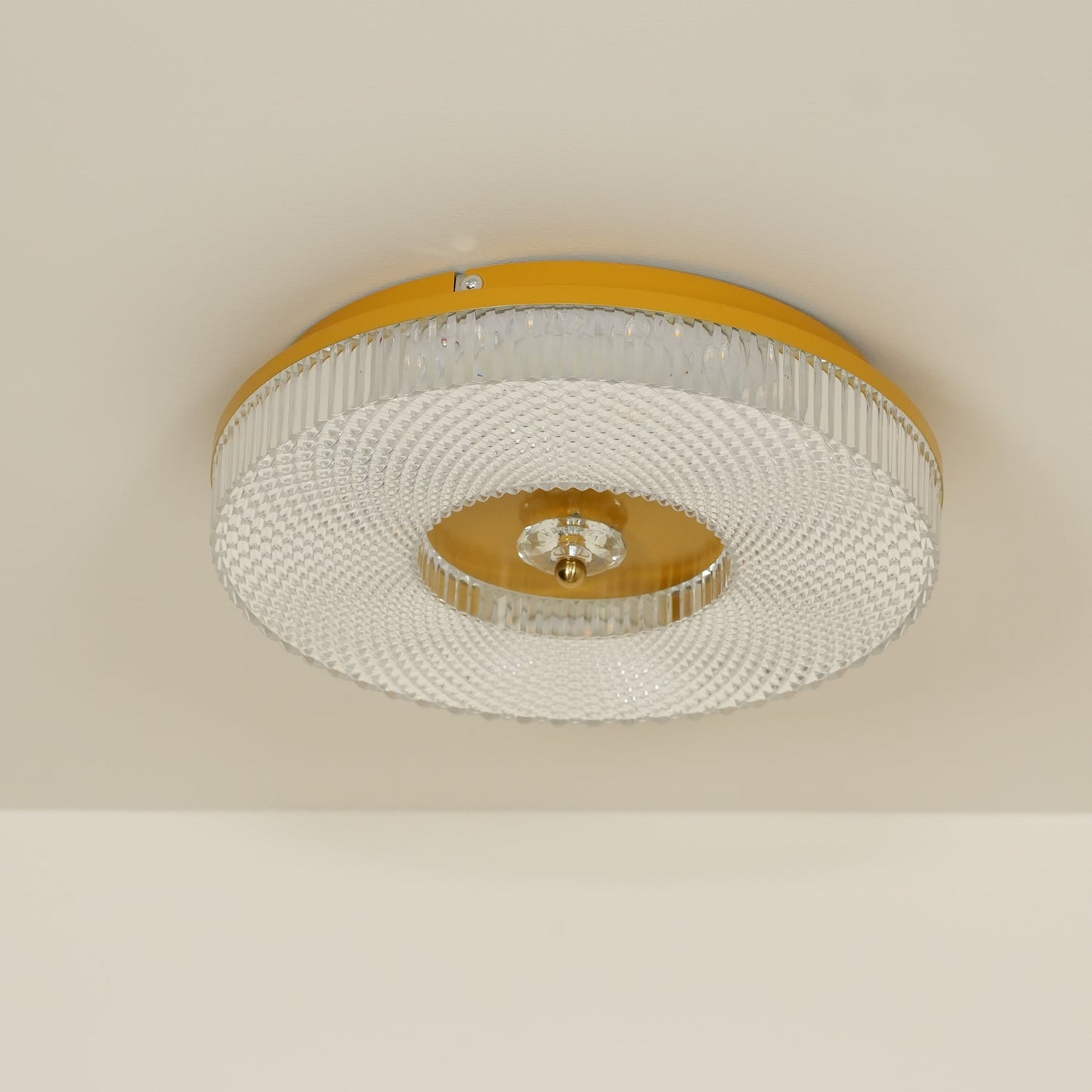 Corissam | Slim Disc Contemporary Geometric Surface Mounted Ceiling Light