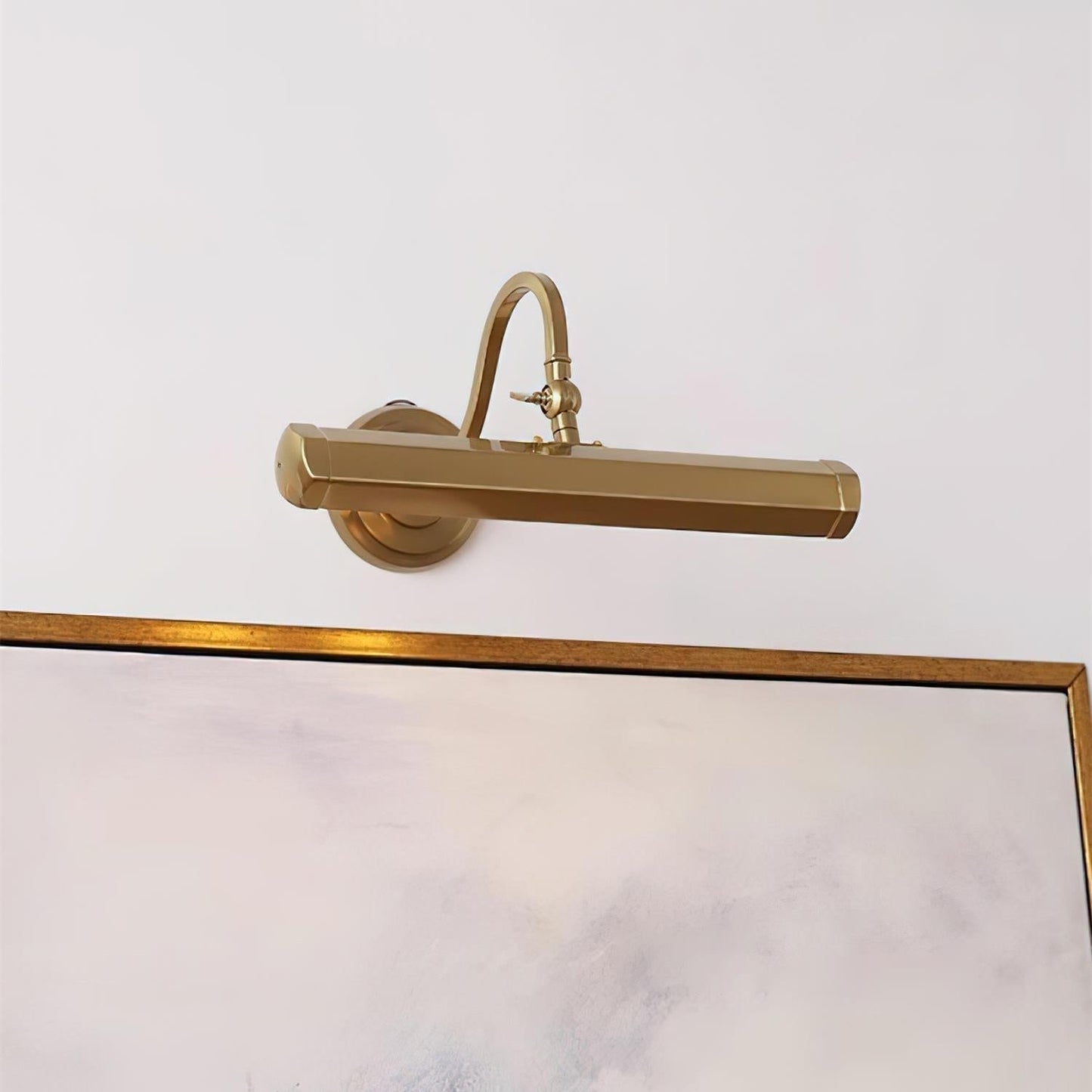 Aerisue | Luxury Sculptural Geometric Frame Accent Wall Light