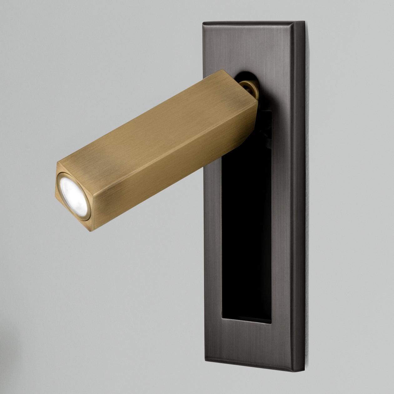 Vaelenor | Minimalist Concealed Retractable Bedside Reading Wall Light