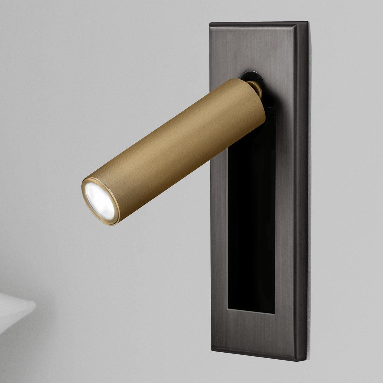Vaelenor | Minimalist Concealed Retractable Bedside Reading Wall Light