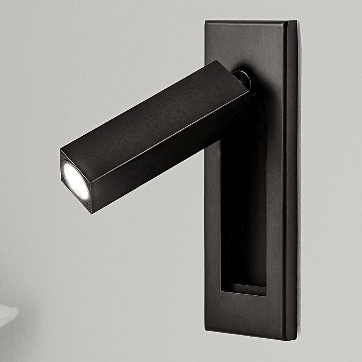 Vaelenor | Minimalist Concealed Retractable Bedside Reading Wall Light