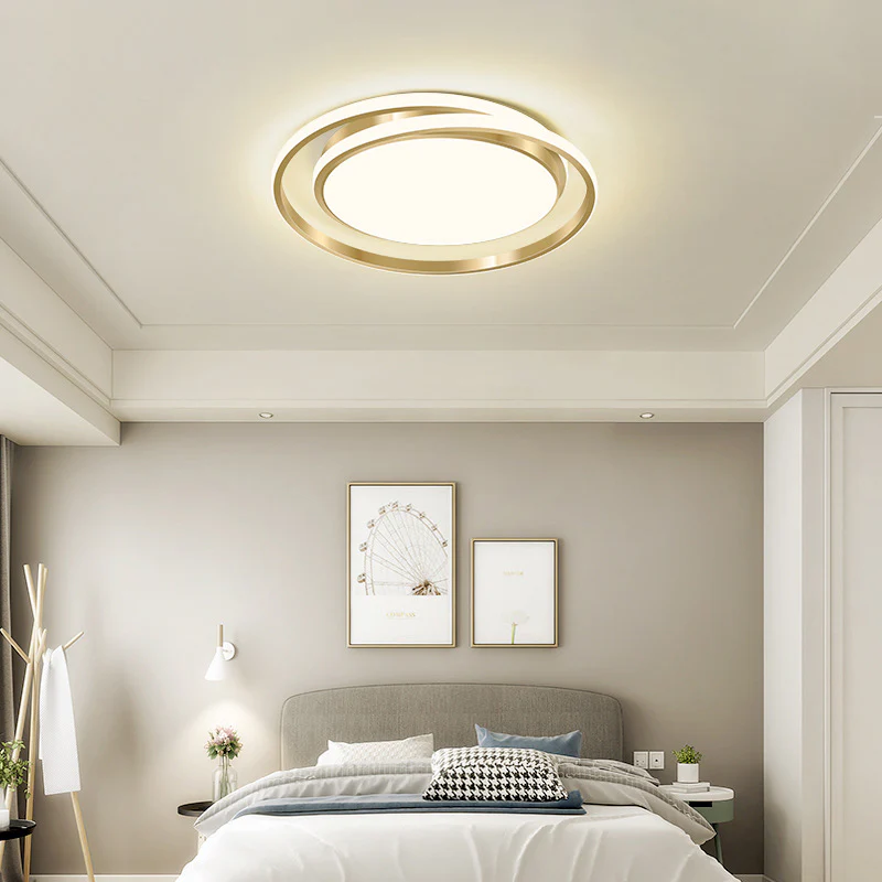 Halo | Contemporary Circular Flush Mount Ceiling Light