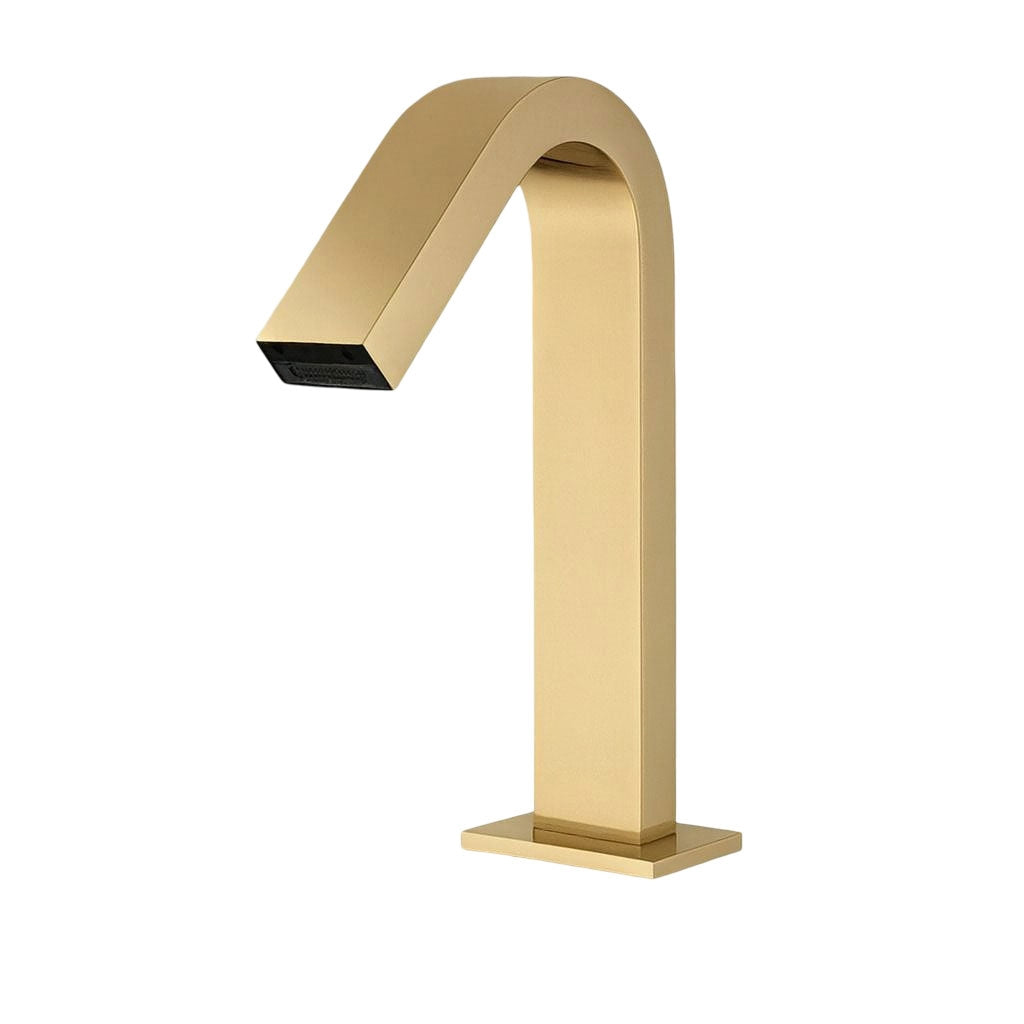 Eldurix | Sleek Touchless Motion Sensor High Arc Bathroom Sink Tap