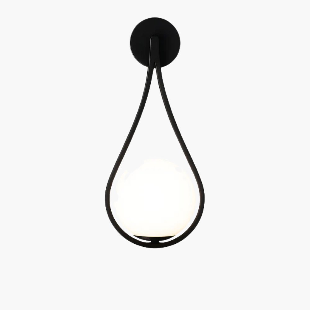 Feroliq | Modern Frosted Glass Globe Wall Light