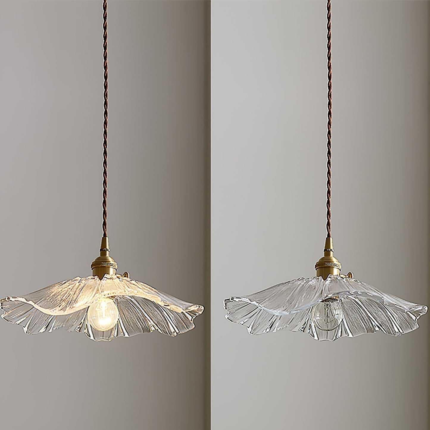 Floru | Luxury Flower Glass Ceiling and Pendant Lamp