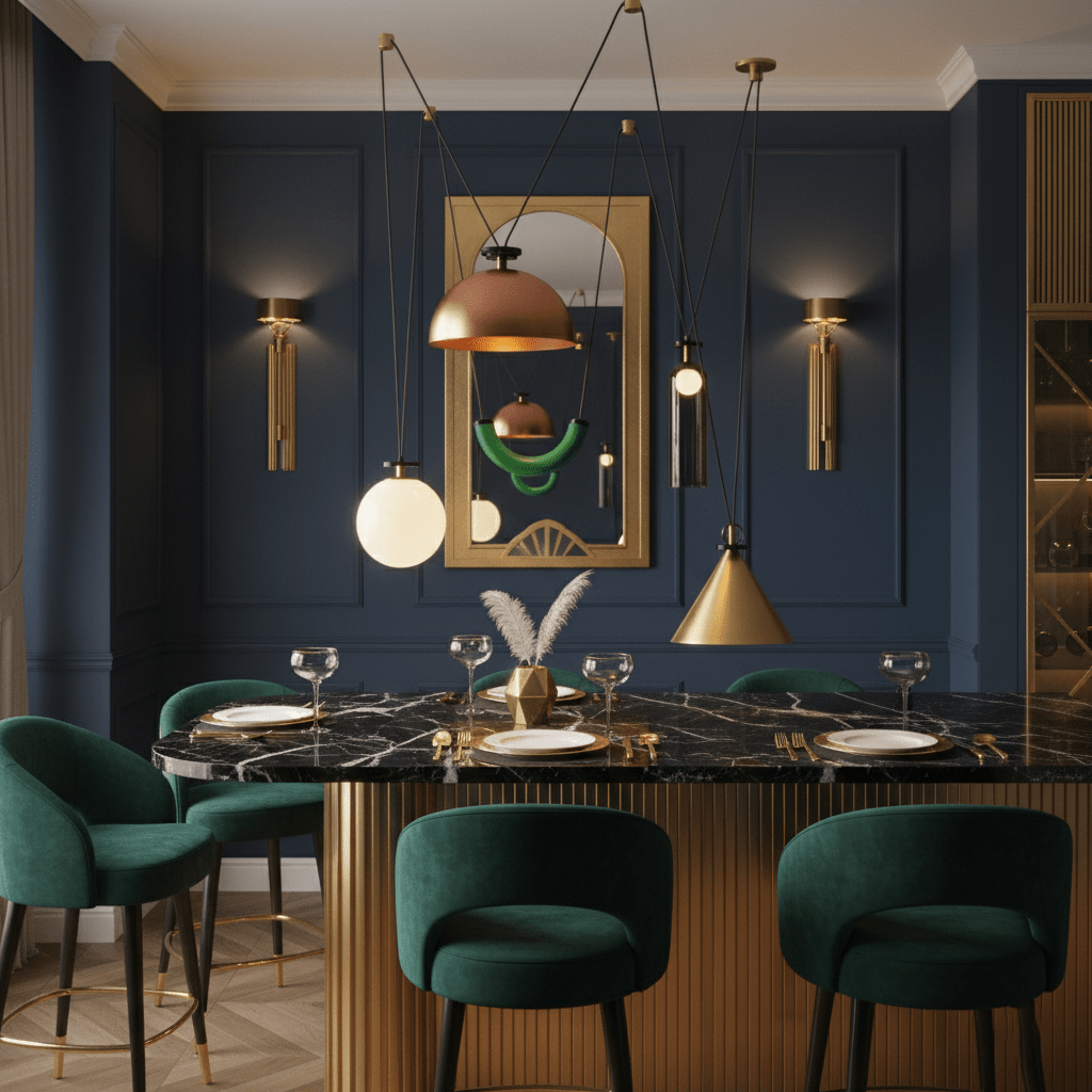 Vondisur | Minimalist Geometric Modular Pendant Light
