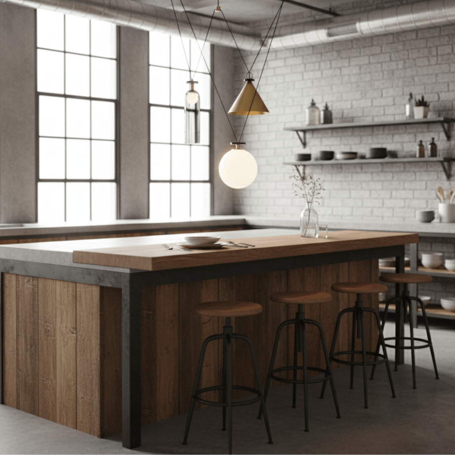 Vondisur | Minimalist Geometric Modular Pendant Light
