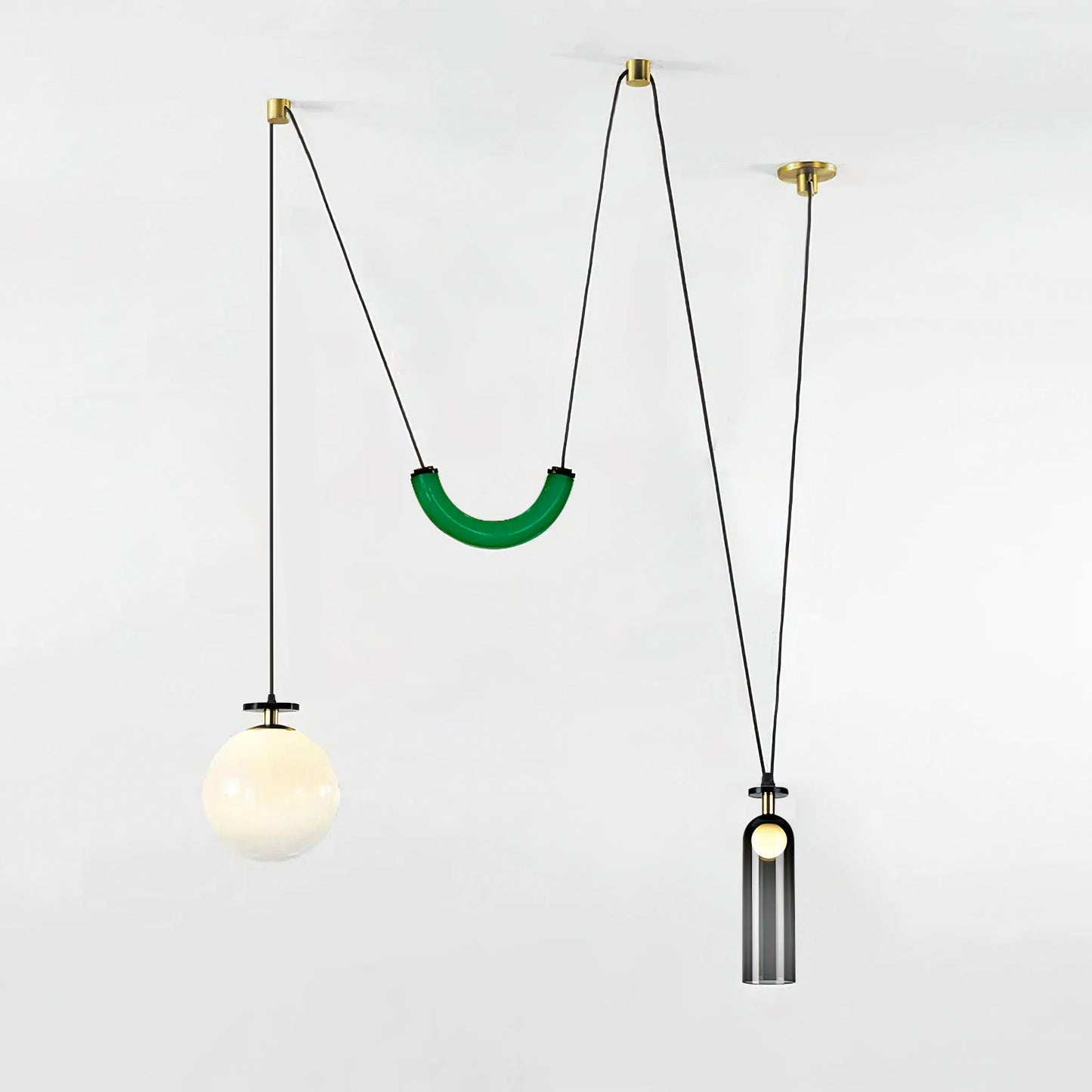 Vondisur | Minimalist Geometric Modular Pendant Light
