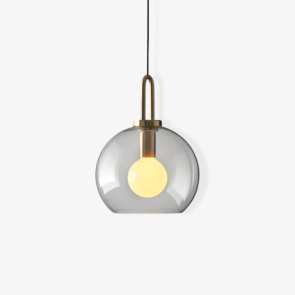 Kyntara | Contemporary Asymmetric Elliptical Glass Pendant Light