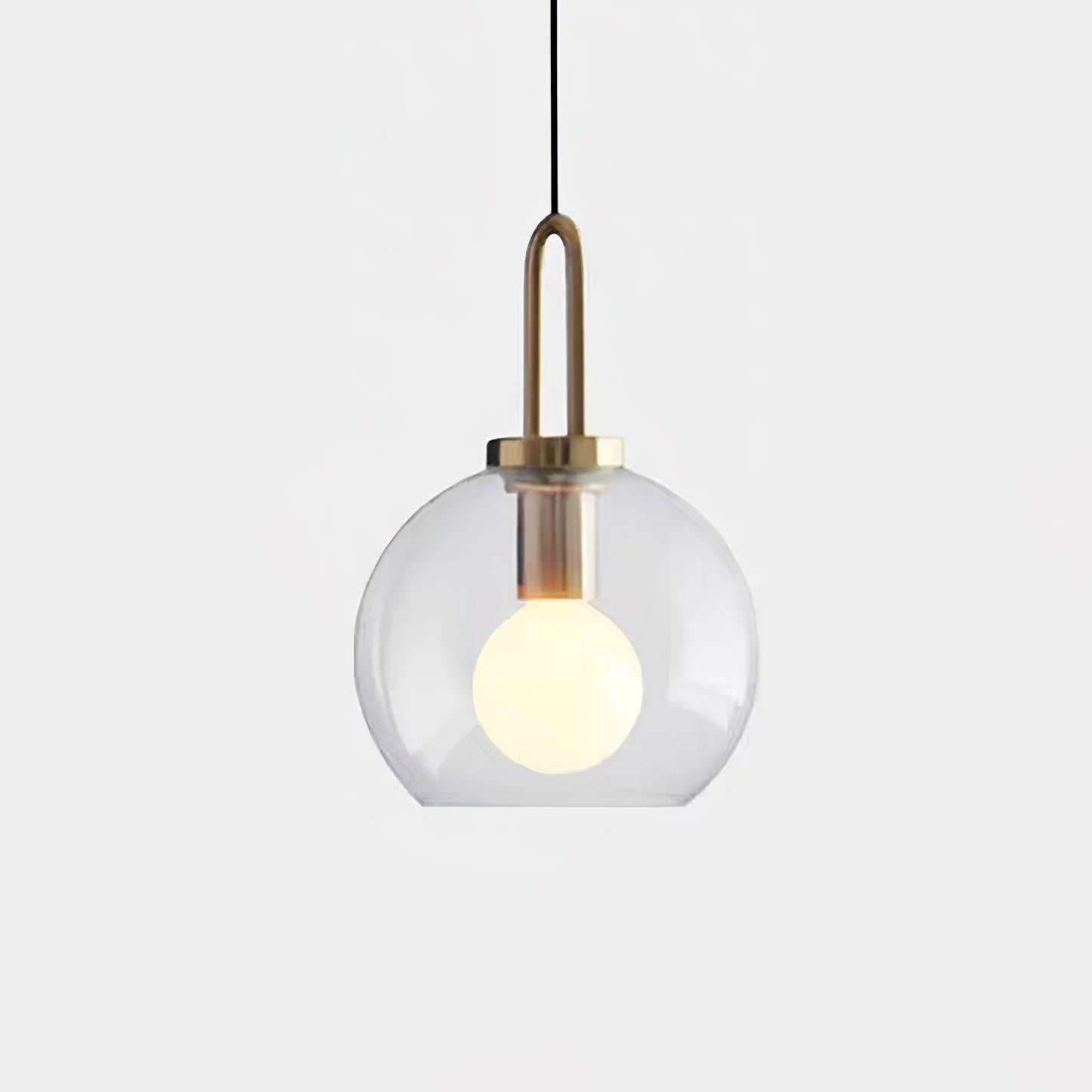 Kyntara | Contemporary Asymmetric Elliptical Glass Pendant Light