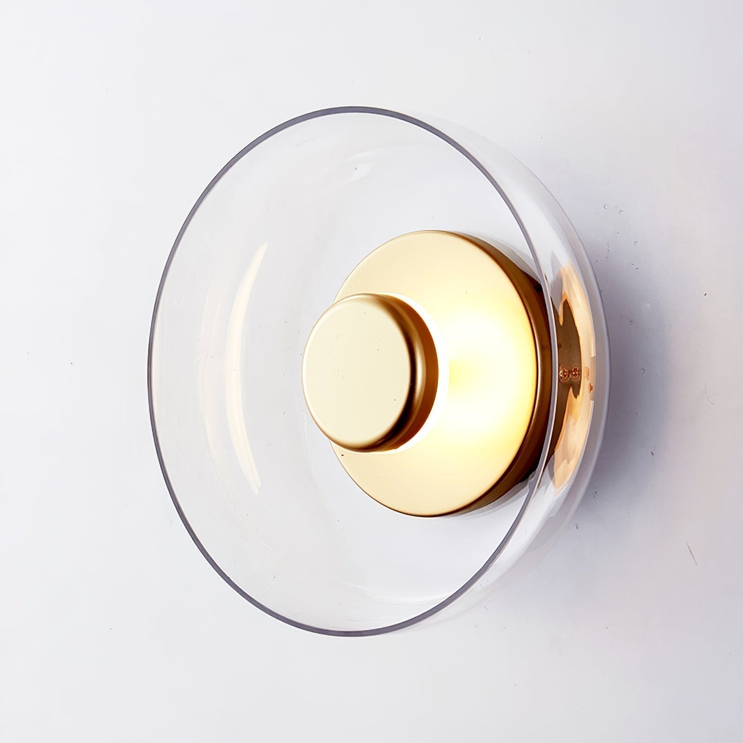 Luvia | Nordic Ribbed Glass Art Deco Wall Light