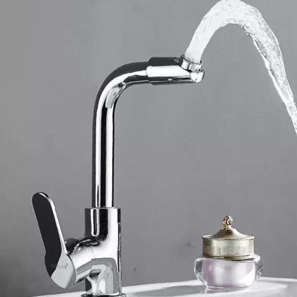 Oskiron | Sleek L-Shaped Rotatable Spout Kitchen Sink Mixer Tap
