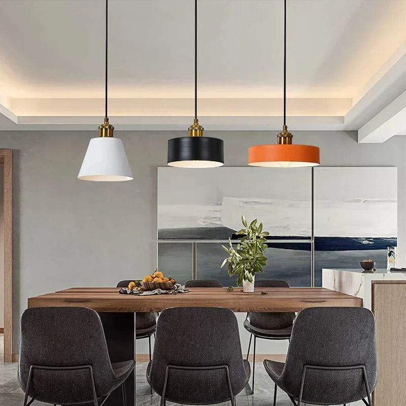Kelythrom | Modern Graphic Domed Silhouette Pendant Light