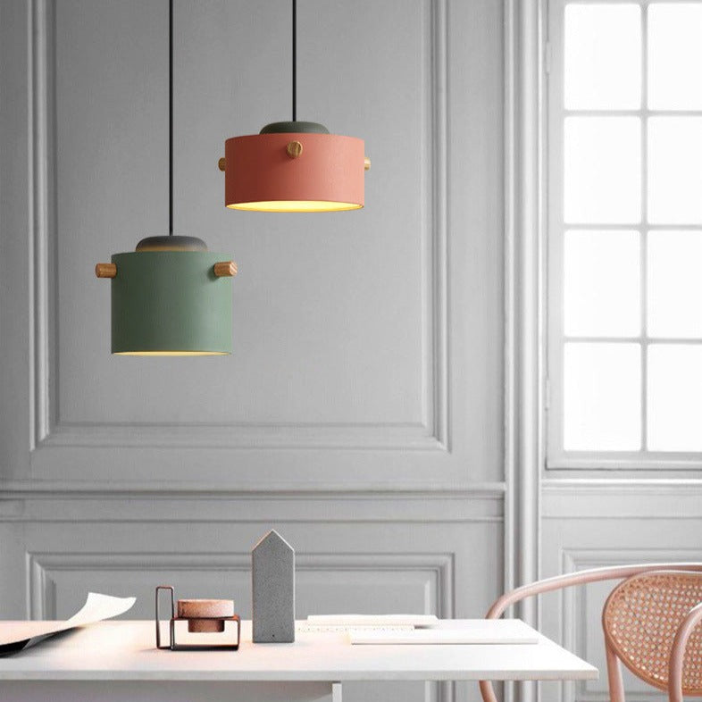 Kaelisth | Modern Geometric Macaron Pendant Light