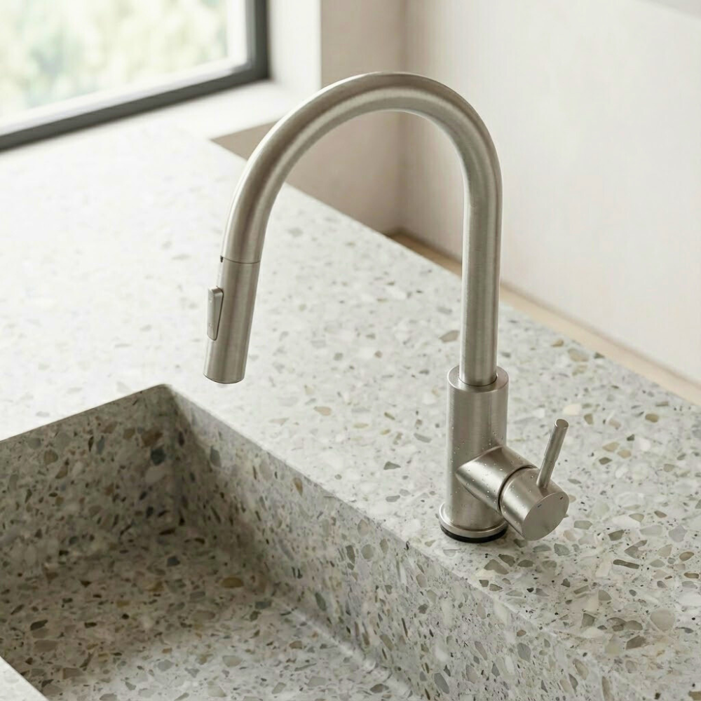 Auralux | Smart Touch Kitchen Tap with Pull-Out Sprayer