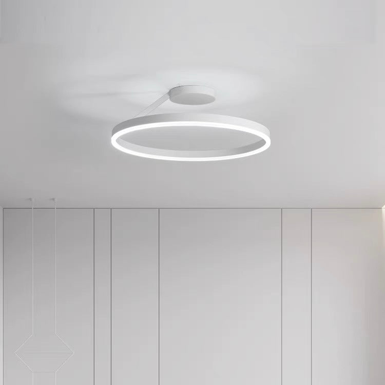 Aeris | Nordic Circular Metal Flush Mount Ceiling Light
