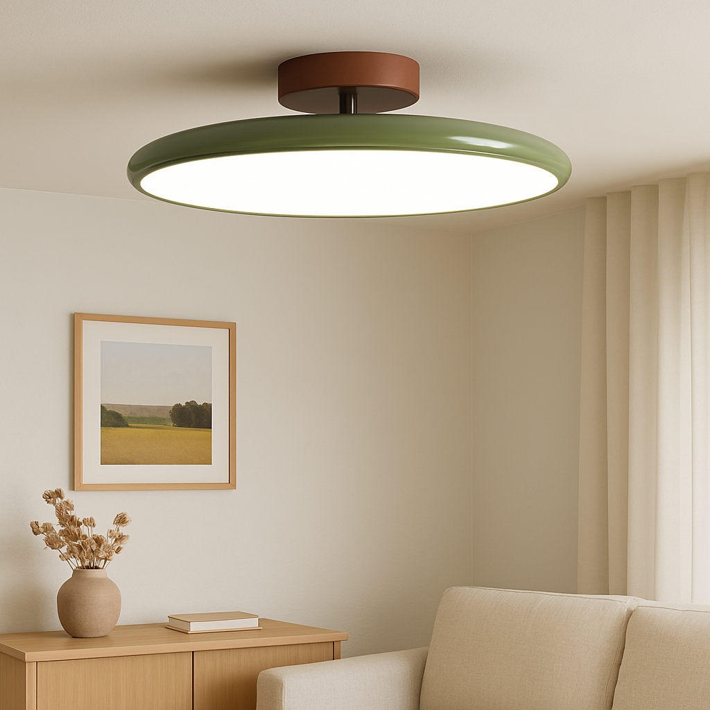 Aerie | Minimalist Scandinavian Adjustable Flush Mount Ceiling Light