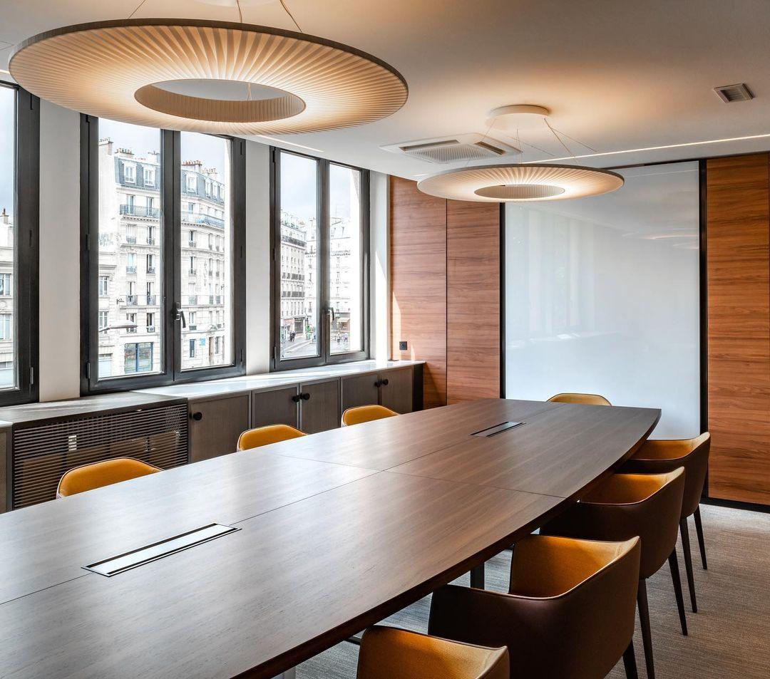 Elvandar | Pleated Fabric Architectural Floating Pendant Light