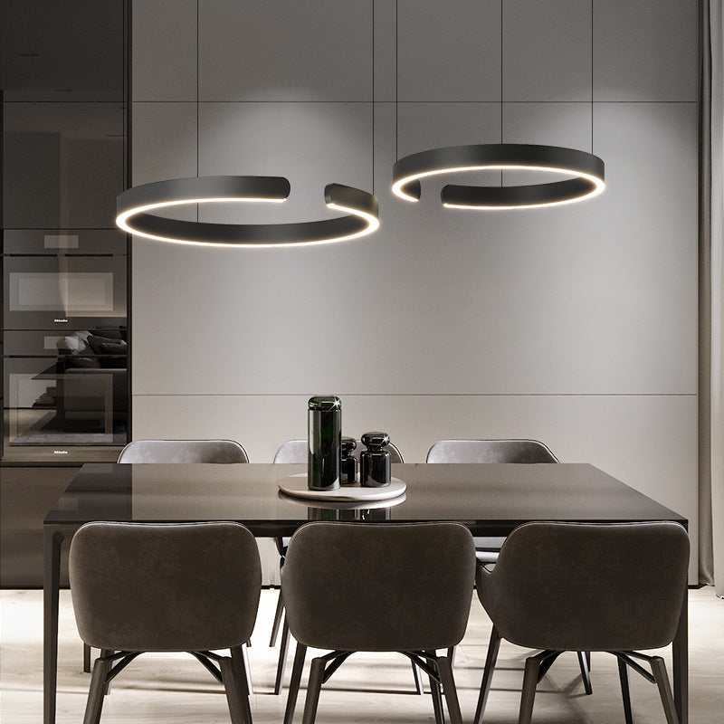 Cyclus | Contemporary Open Ring Metal Pendant Light