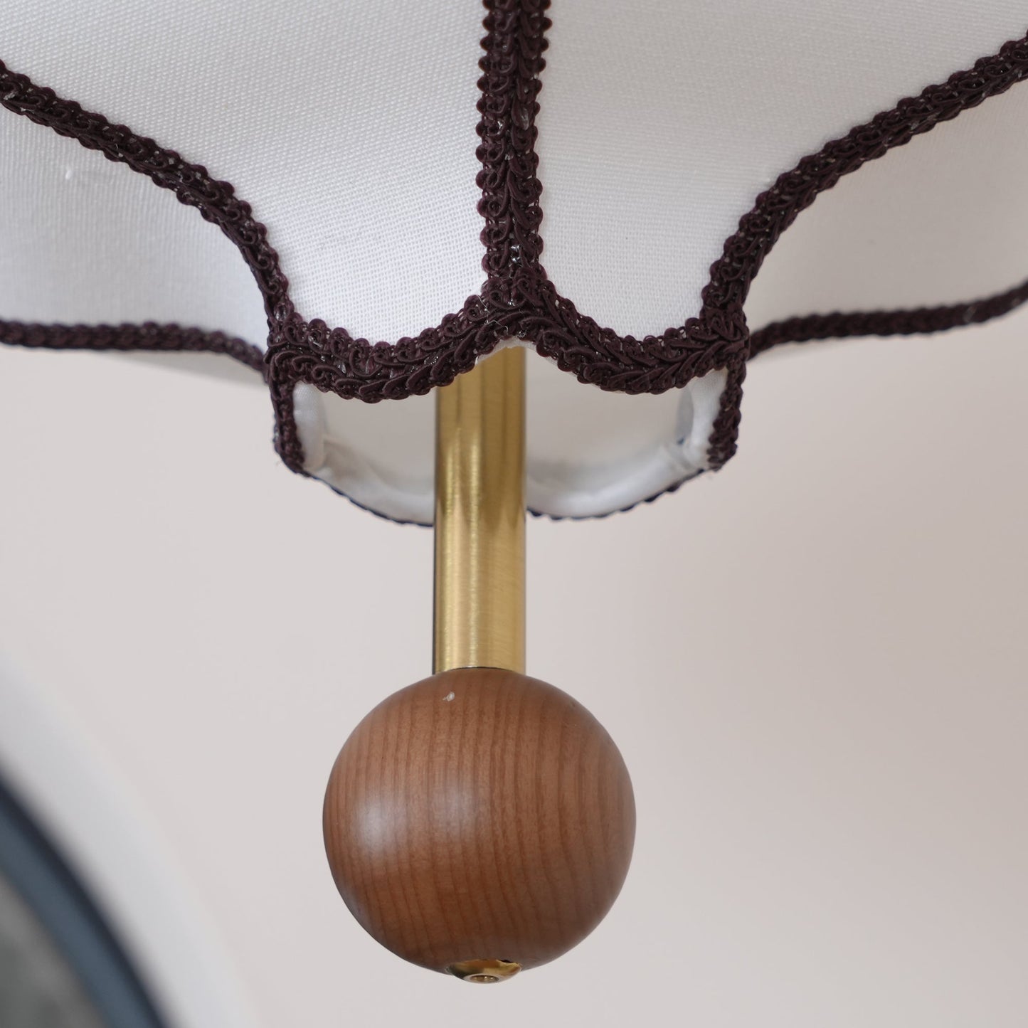 Kendrovy | Ribbed Fabric Lantern Silhouette Ceiling Pendant Light