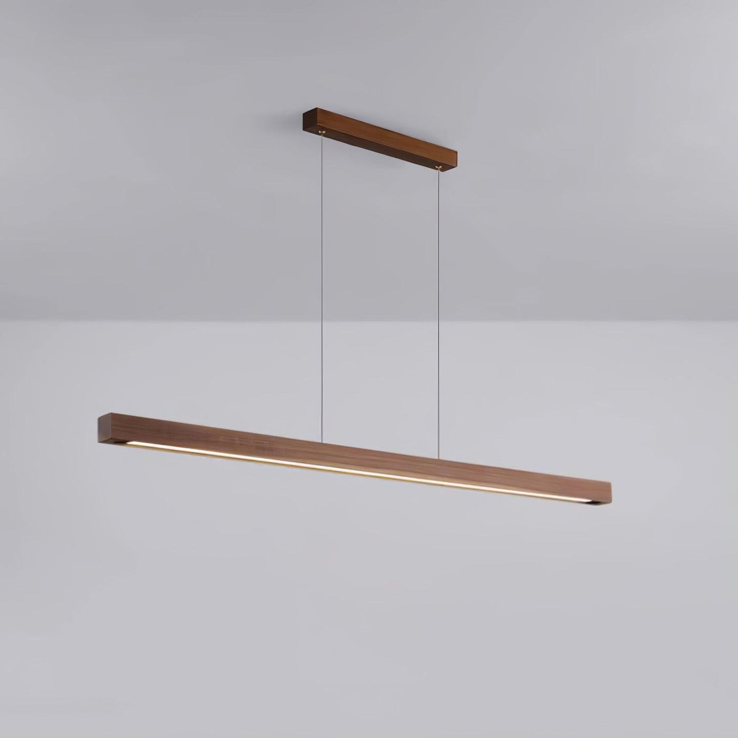 Arlod | Minimalist Scandinavian Rectangular Wooden Pendant Light