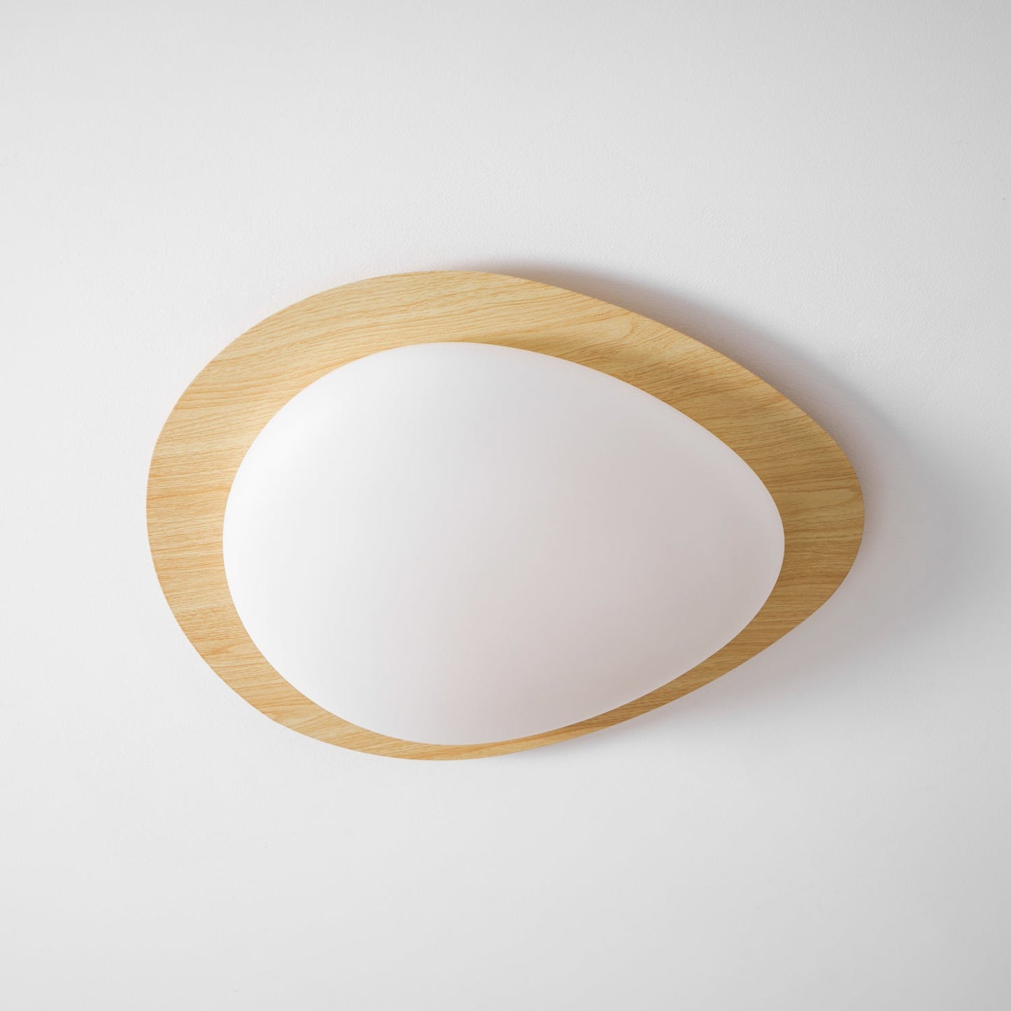 Elenorris | Sculptural Pebble Silhouette Flush Mount Ceiling Light