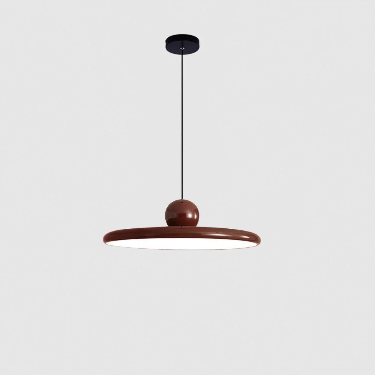 Belvador | Geometric Circular Silhouette Floating Pendant Light