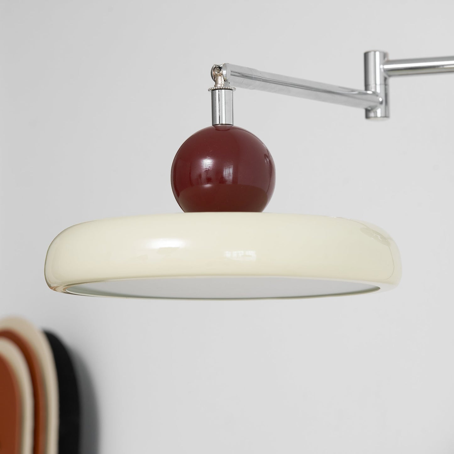 Zondrak | Geometric Round Platter Mounted Accent Wall Light