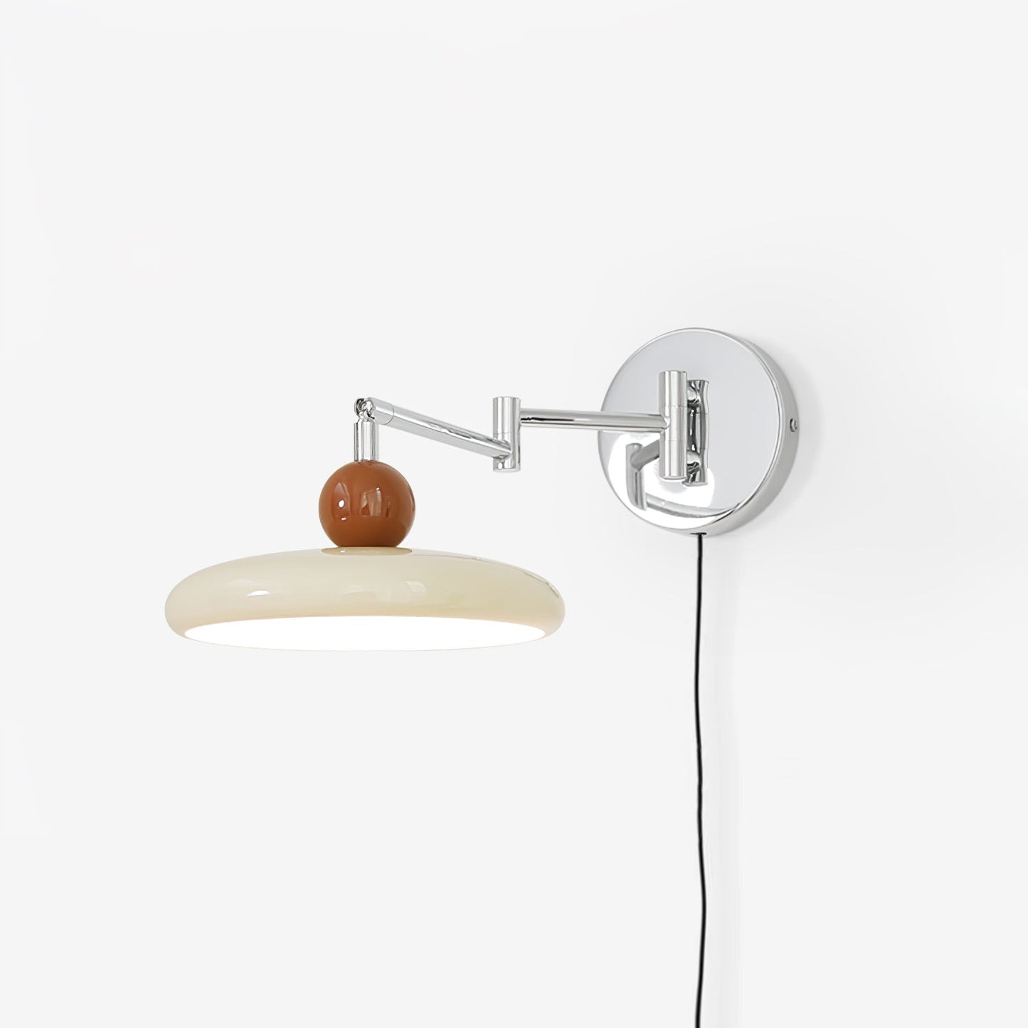 Zondrak | Geometric Round Platter Mounted Accent Wall Light