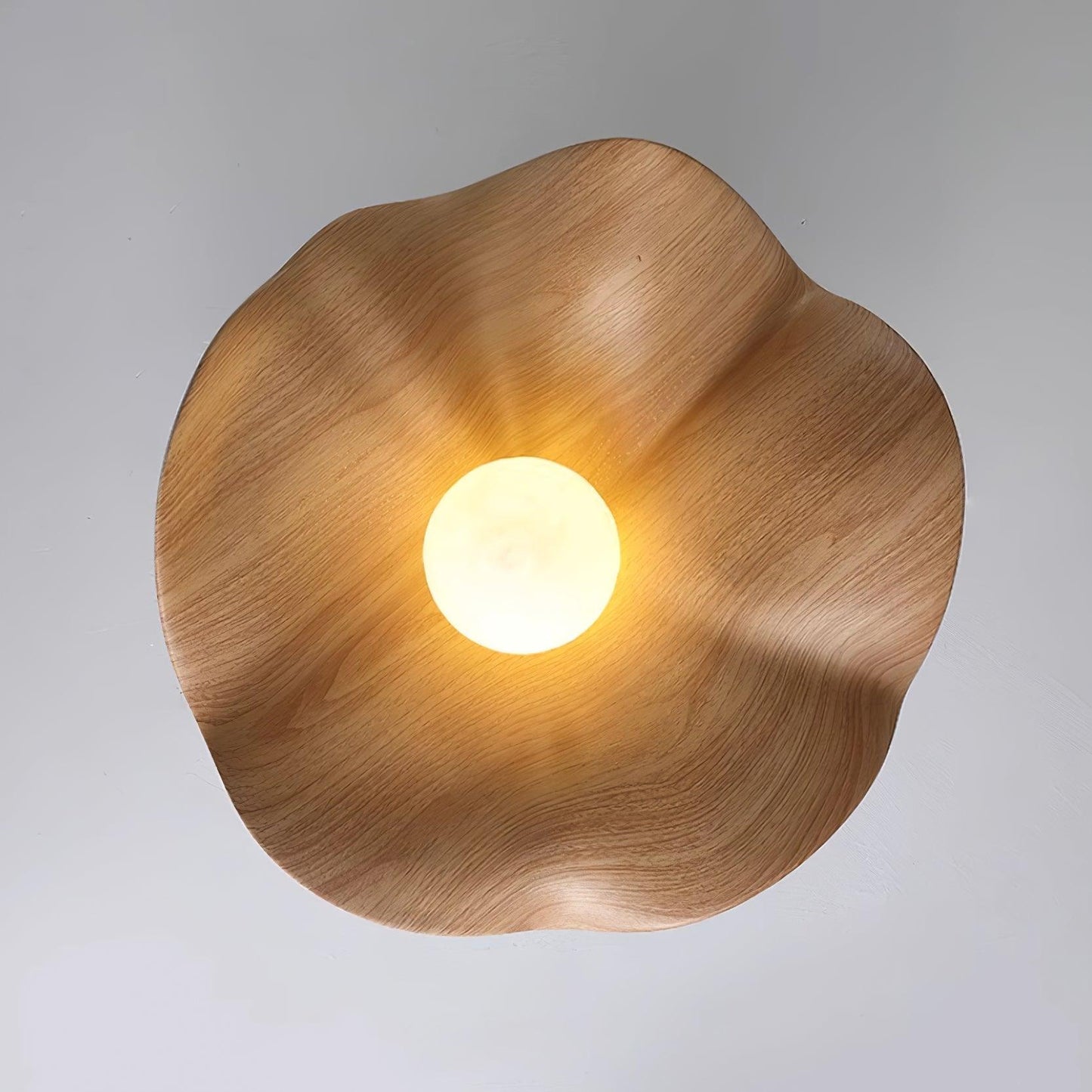 Calisthra | Biophilic Layered Wave Flush Mount Ceiling Light