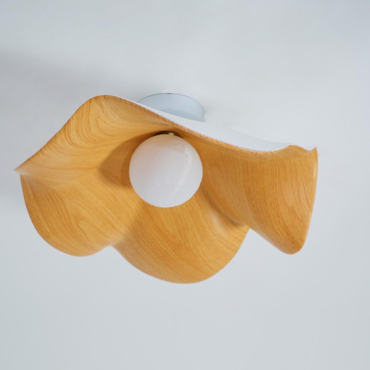 Calisthra | Biophilic Layered Wave Flush Mount Ceiling Light