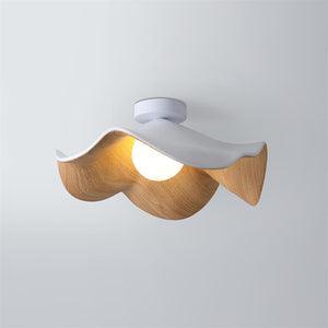 Calisthra | Biophilic Layered Wave Flush Mount Ceiling Light