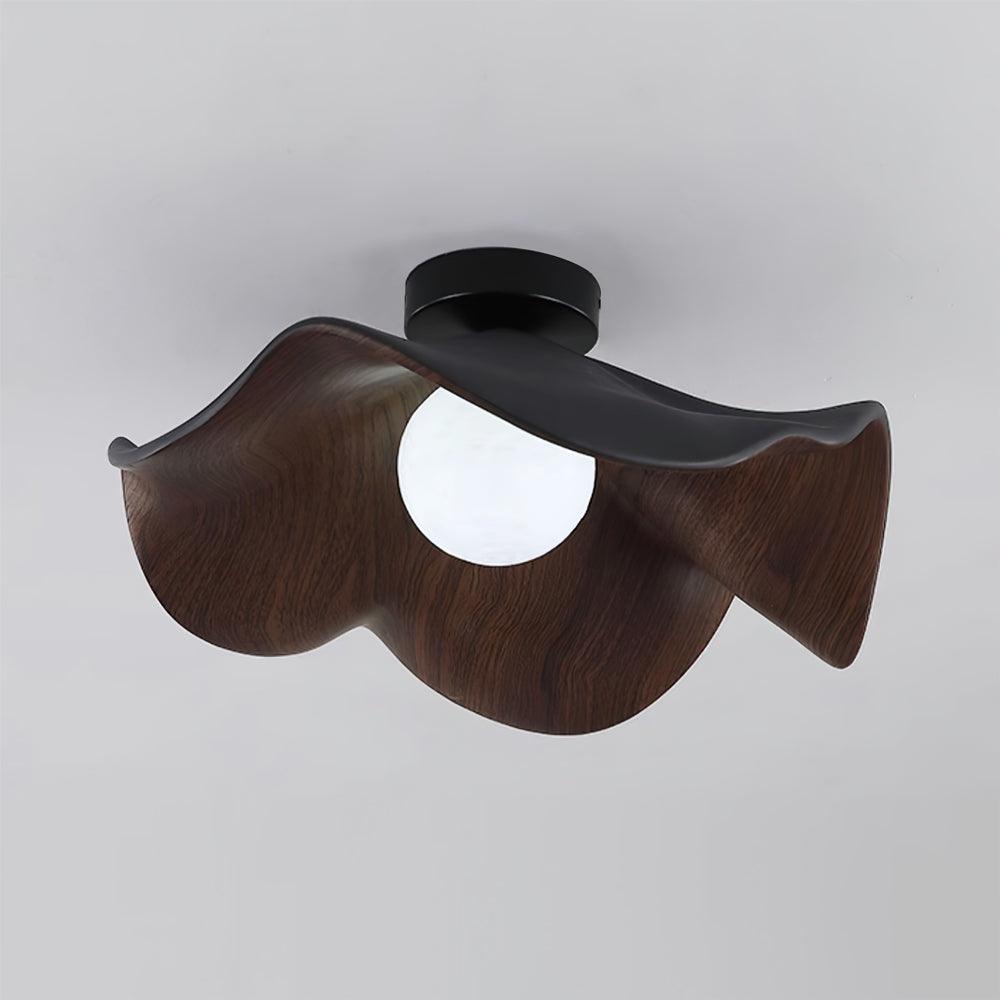 Calisthra | Biophilic Layered Wave Flush Mount Ceiling Light