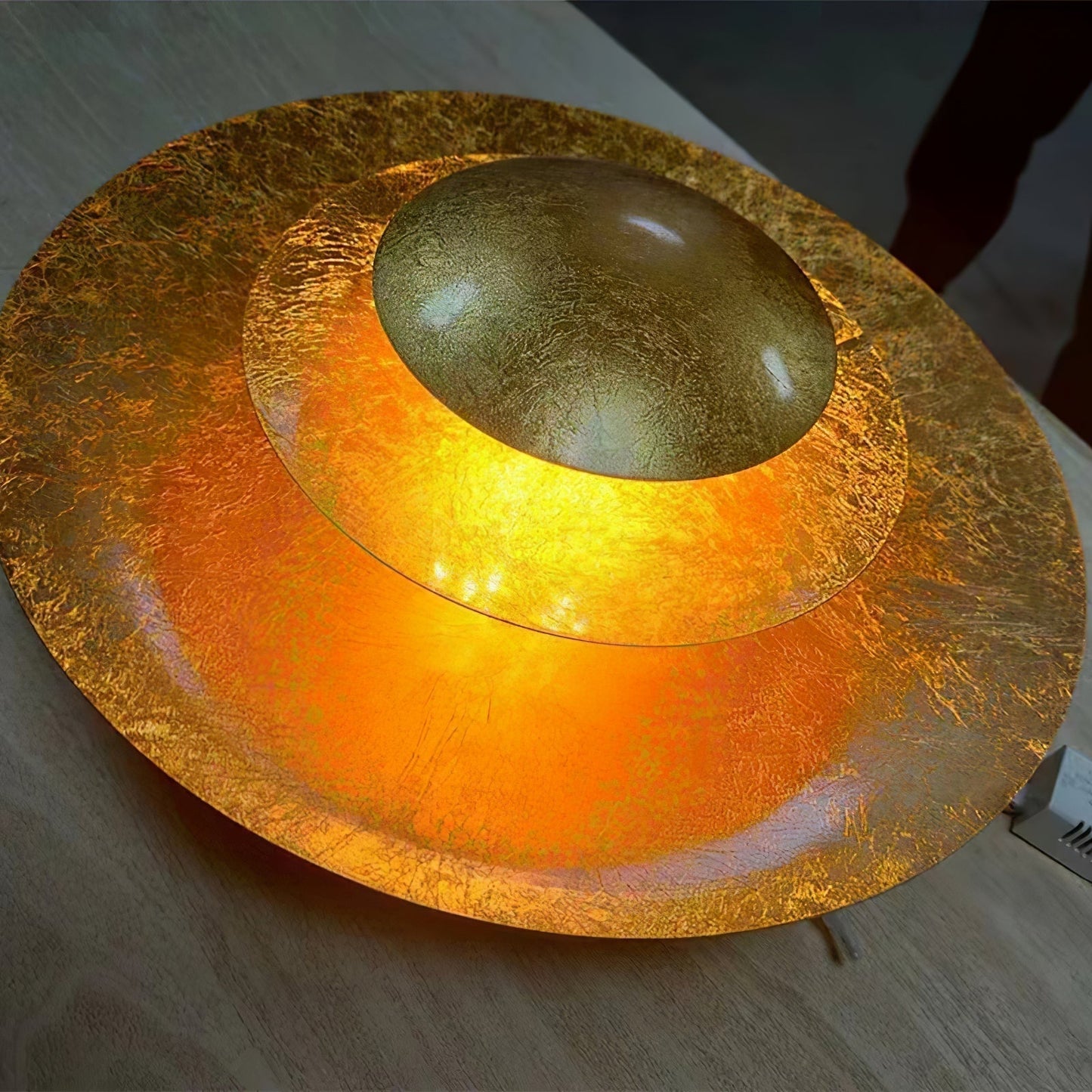 Aerish | Luxury Sculptural Leaf Gilded Vintage Wall Light