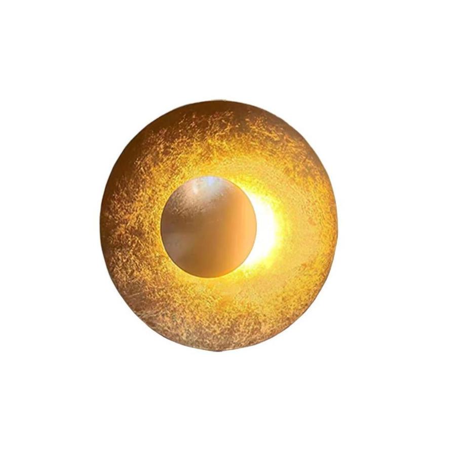 Aerish | Luxury Sculptural Leaf Gilded Vintage Wall Light