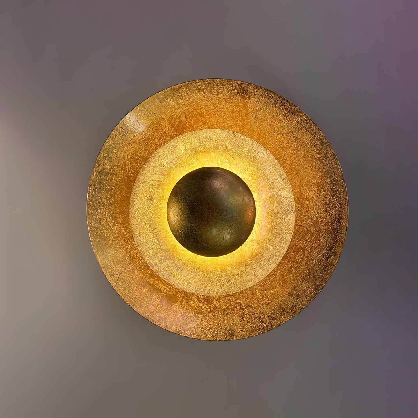 Aerish | Luxury Sculptural Leaf Gilded Vintage Wall Light