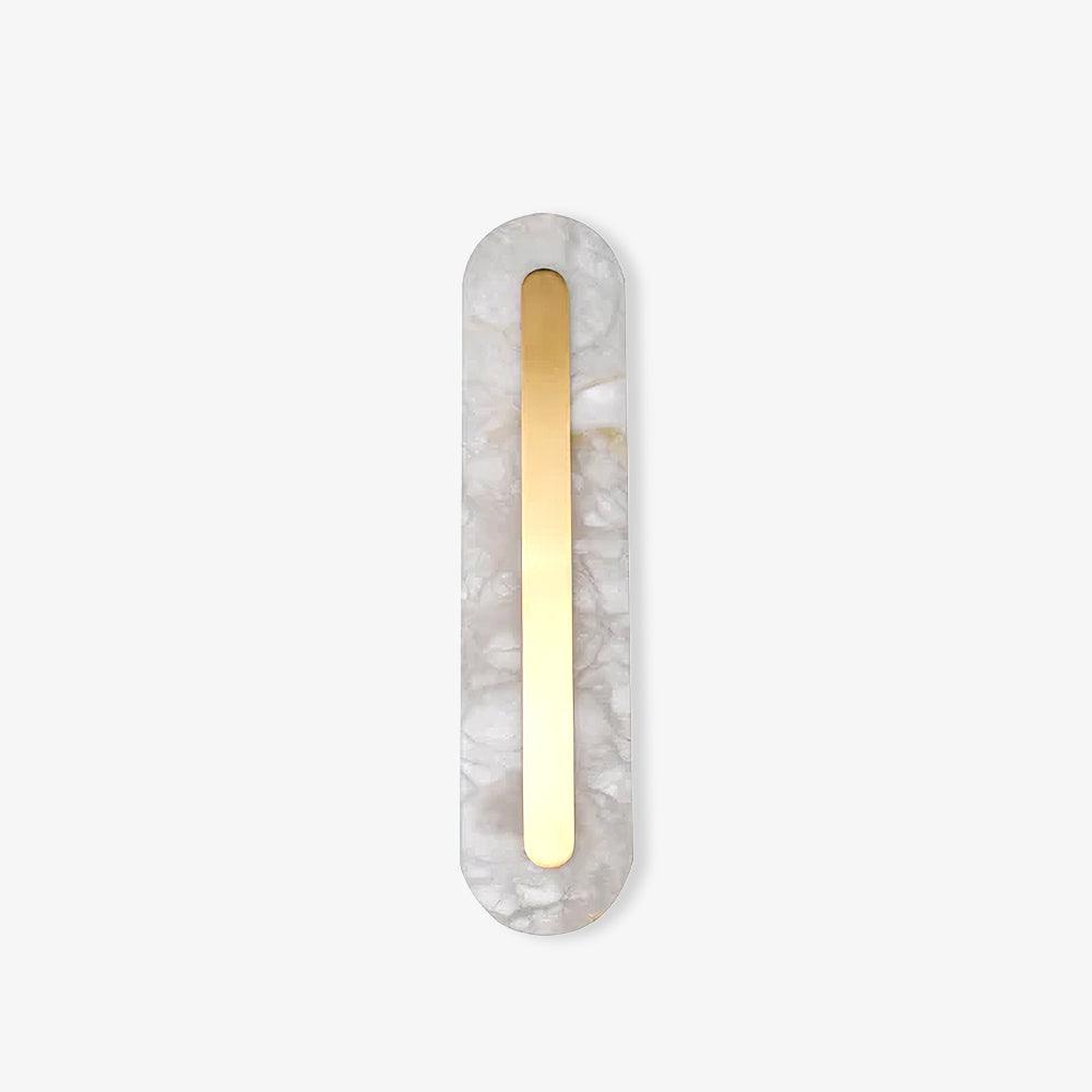 Corinthia | Alabaster Cylindrical Translucent Stone Wall Light