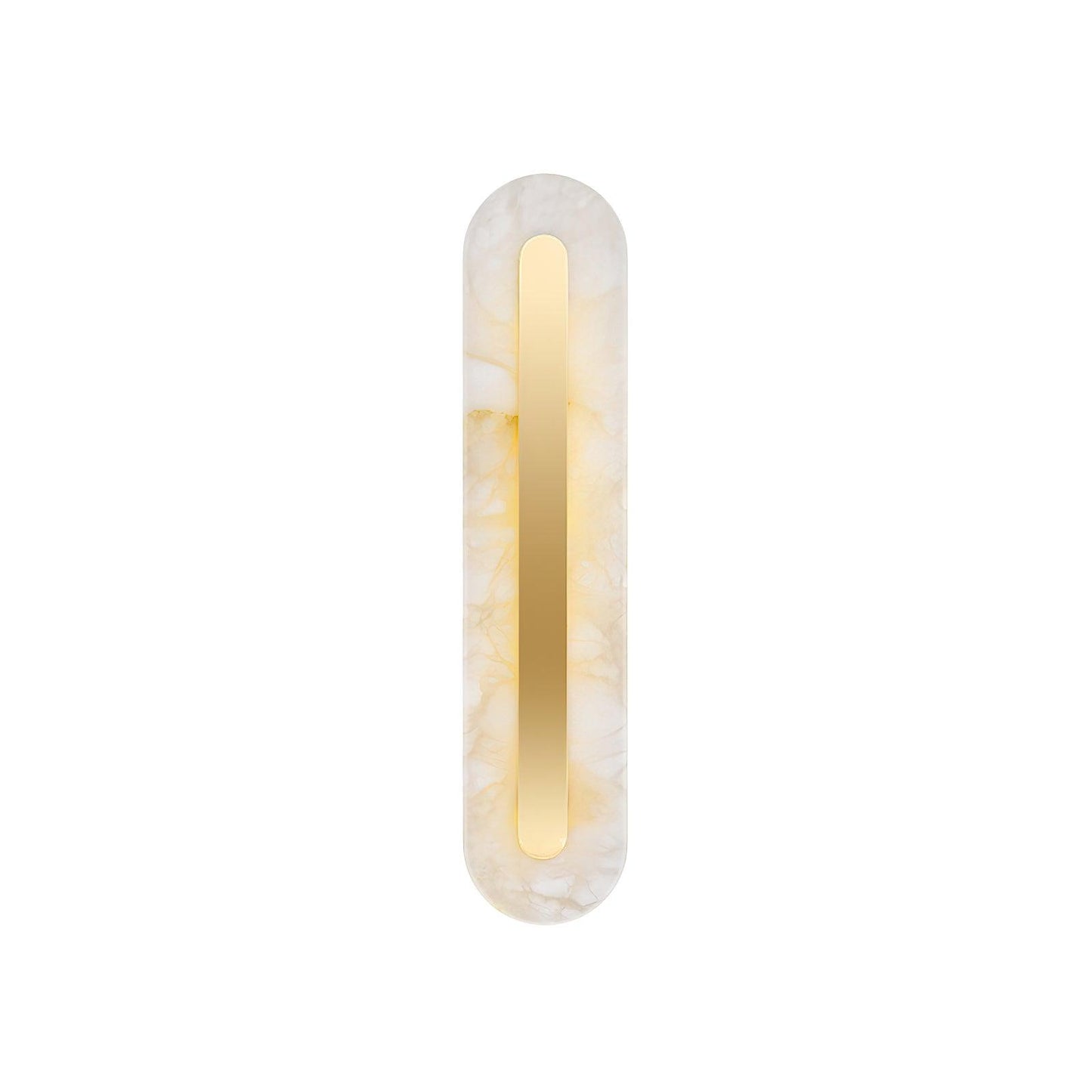 Corinthia | Alabaster Cylindrical Translucent Stone Wall Light