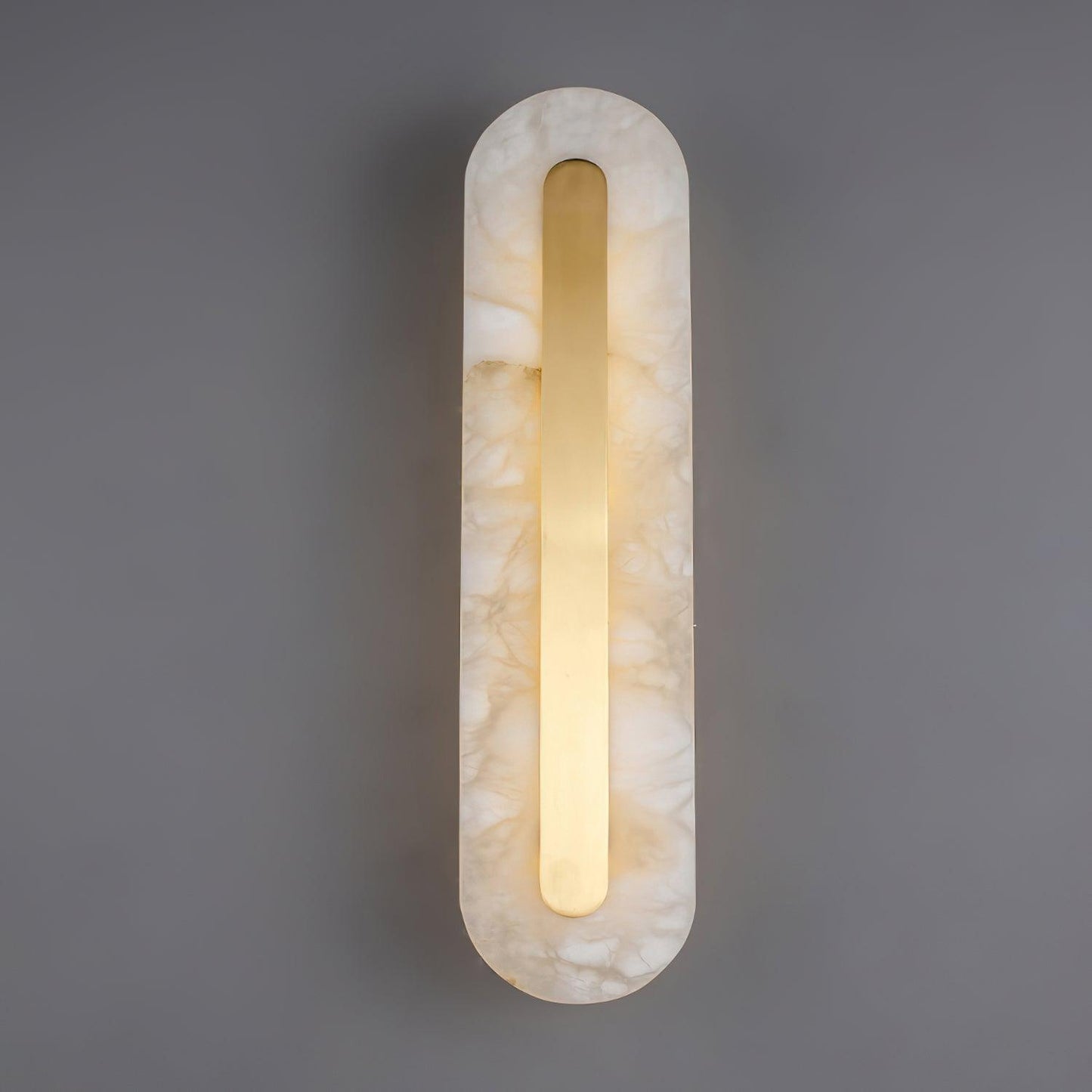 Corinthia | Alabaster Cylindrical Translucent Stone Wall Light