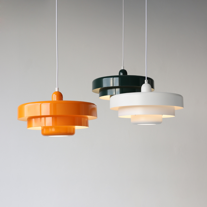 Retrova | Mid Century Modern Layered Iron Pendant Light